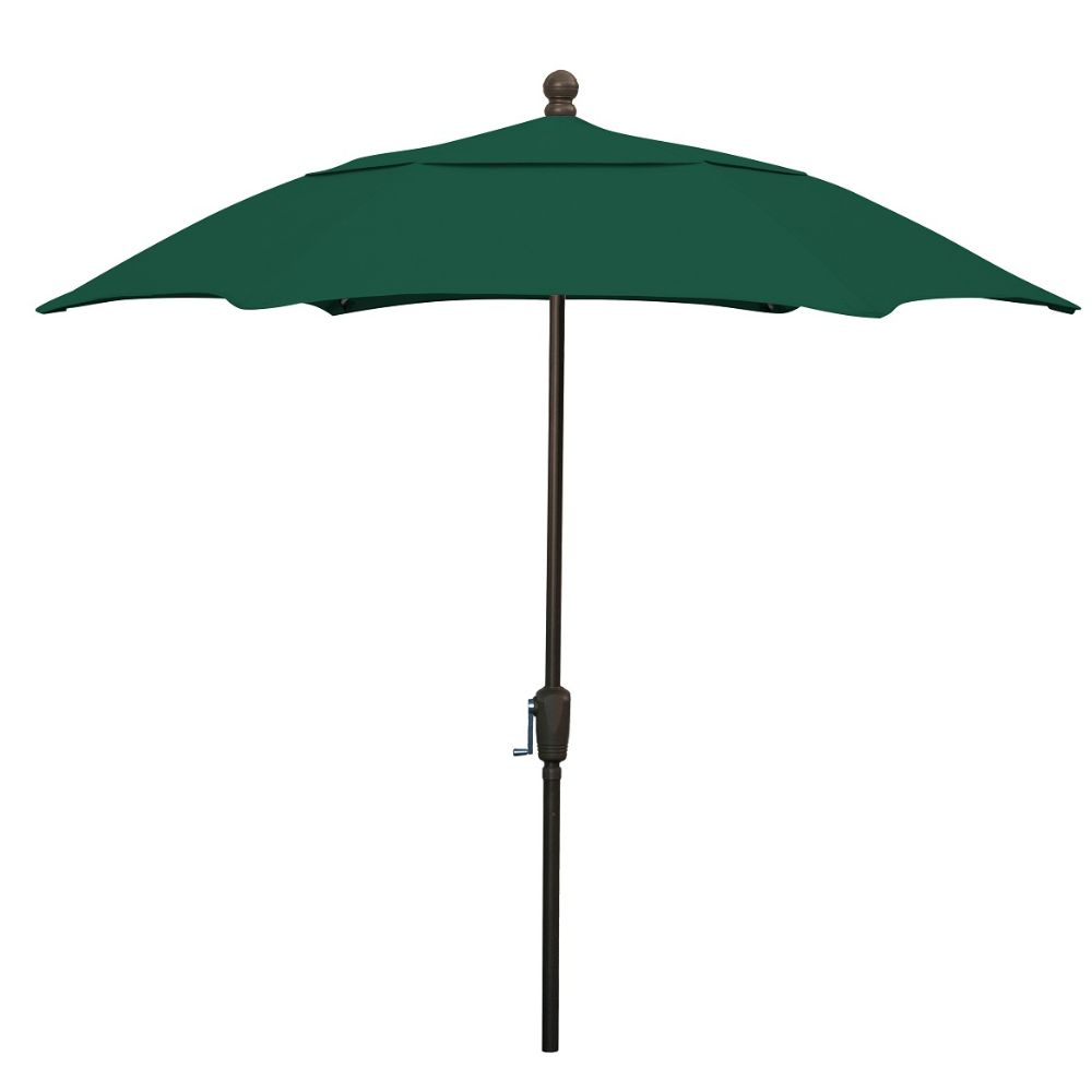 Fiberbuilt Umbrellas & Cushions 7HCRCB-Forest Green 7.5